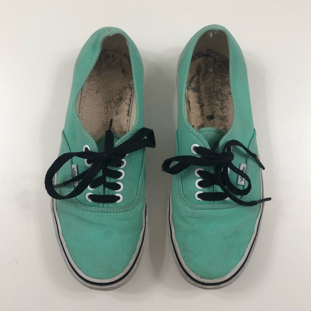 SEAFOAM GREEN VANS